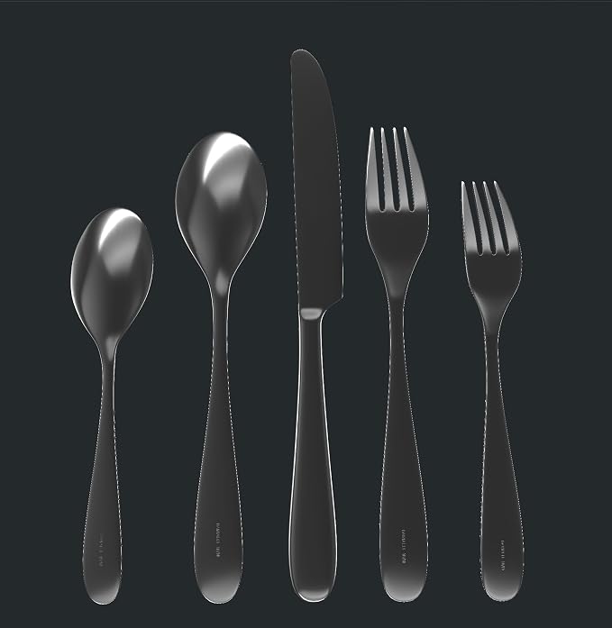 Silverware Set for 6 – 18/10 Stainless Steel Flatware, Mirror Finish, - Image 4
