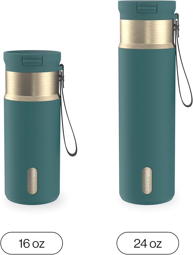 Contigo SnapSeal 16 oz Stainless Steel Vacuum-Insulated Water Bottle - Image 4