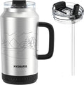 Hydraful 64 oz Tumbler with Handle and Straw by Hydraful