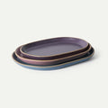 Mora Serving Platter Set of 3, Giant & Mega Ceramic Oval Platters by MORA
