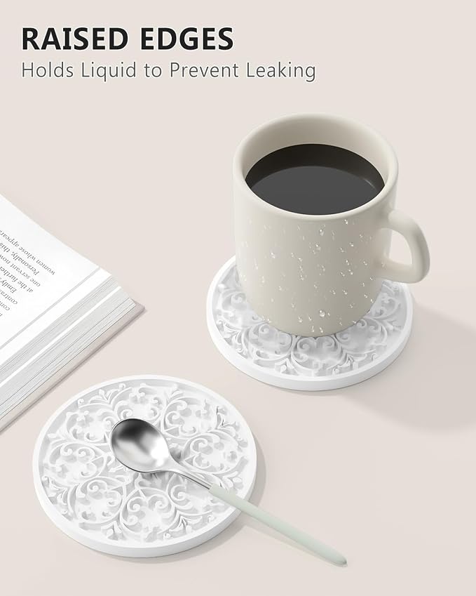 Drink Coasters, Coasters Set of 6 - Image 3