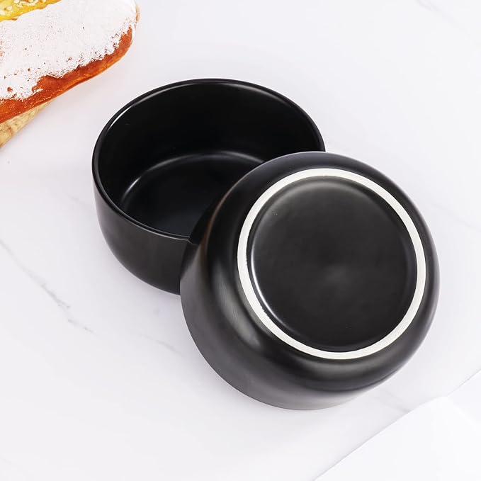 Aquiver 10 Ounces Ceramic Bowl Set - Image 6