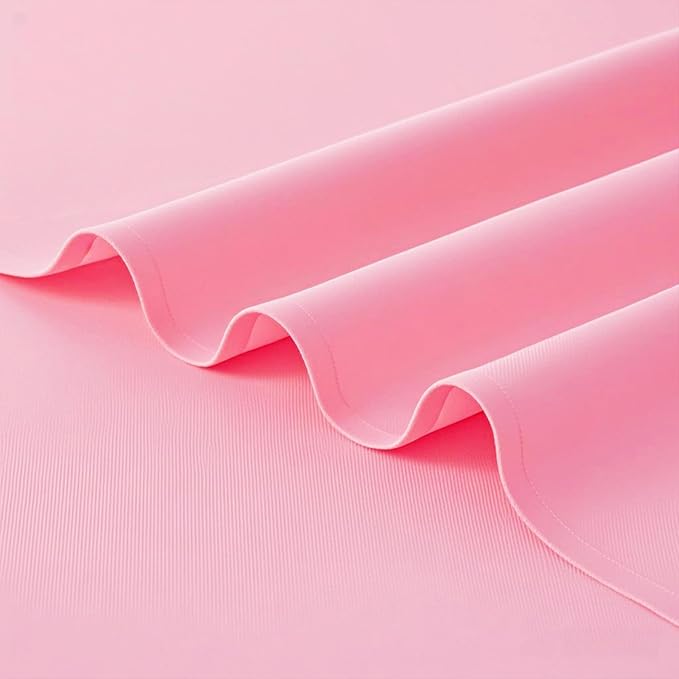 FOLINS&HOME Pink Waterproof Decorative Table Runner 60 Inches Long | 210GSM - Image 5