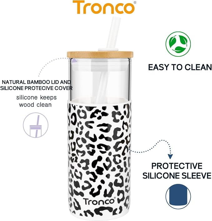 Tronco 20 oz Glass Tumbler - Image 3