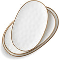 Ceramic Oval Serving Platter by Culivora