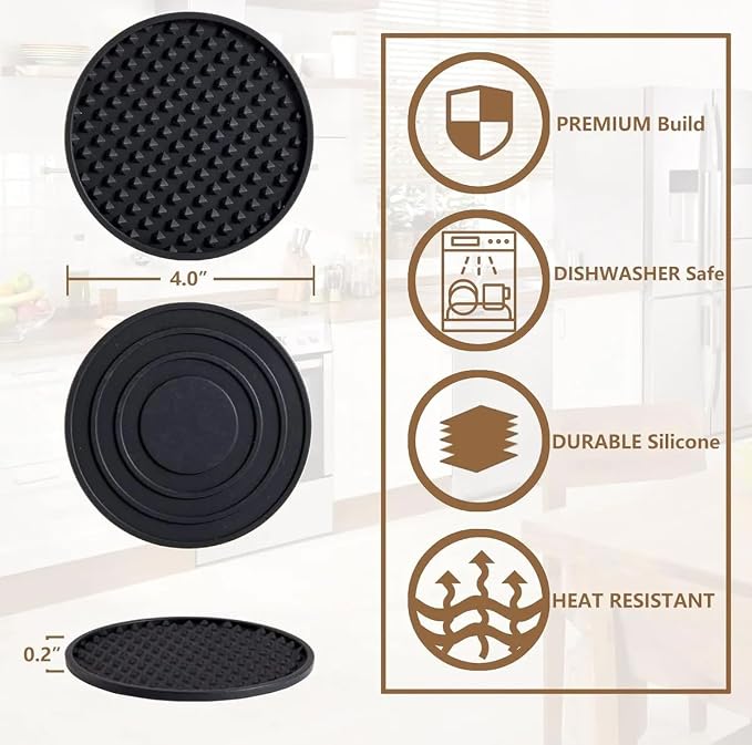 Silicone Coasters for Drinks - Image 5