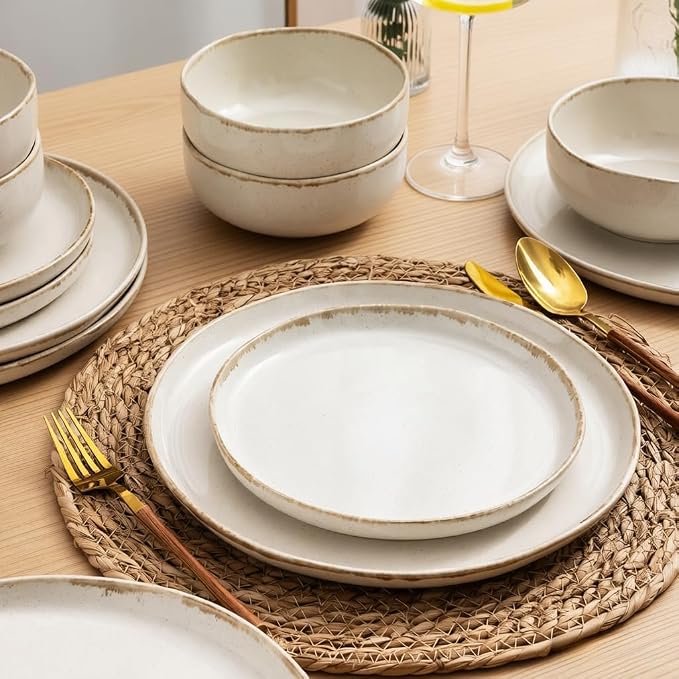 AmorArc Stoneware Dinnerware Sets - Image 4