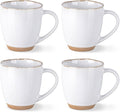 AmorArc 12oz Ceramic Coffee Mugs set of 4, Stylish Coffee Mugs by AmorArc