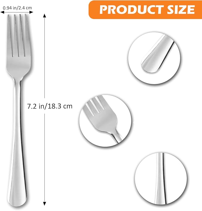 120 PCS Dinner Fork Set - Image 2