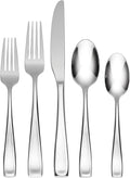 Oneida Moda 65-Piece 18/10 Stainless Steel Silverware Set by Oneida