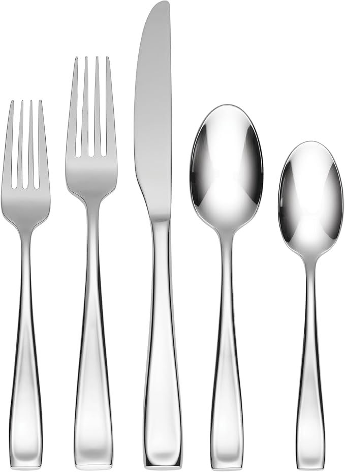 Oneida Moda 20-Piece 18/10 Silverware Set by Oneida