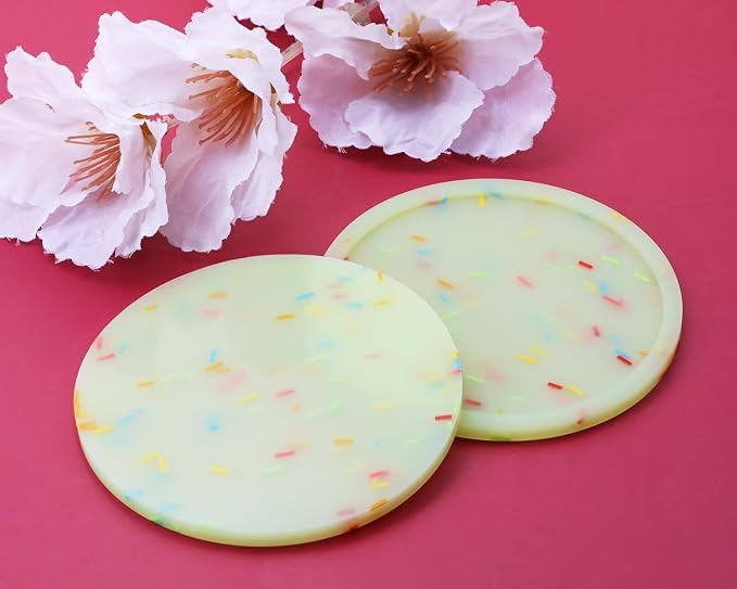 ONLYKXY 3pcs Silicone Luminous Bar Coaster Modern Cup Drink Mat Plate Creative - Image 6