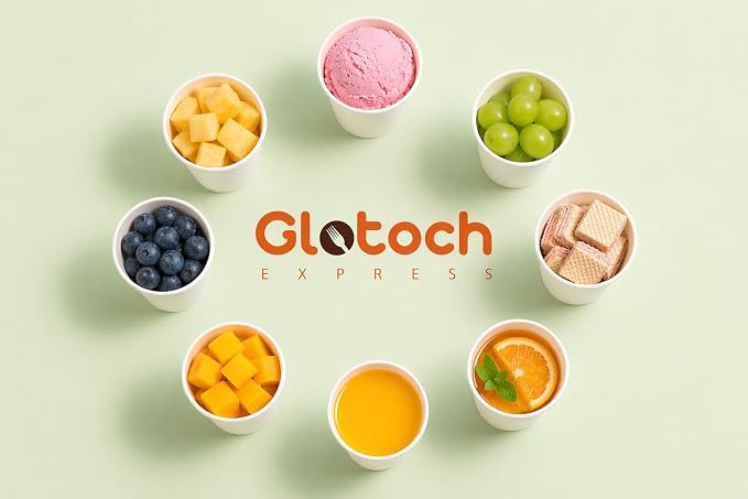 Glotoch Express Paper Cups 8 oz 300 Pack Leak-Proof Disposable Coffee Cups | - Image 5