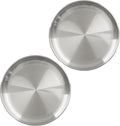 Piutouyar 2 Pcs 20 cm / 7.87 Inch Round Serving Tray, Decorative Tray Circular by Piutouyar