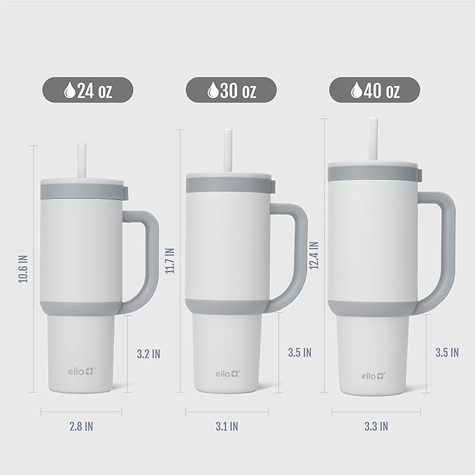 Ello Oasis 24oz Insulated Stainless Steel Tumbler - Image 8