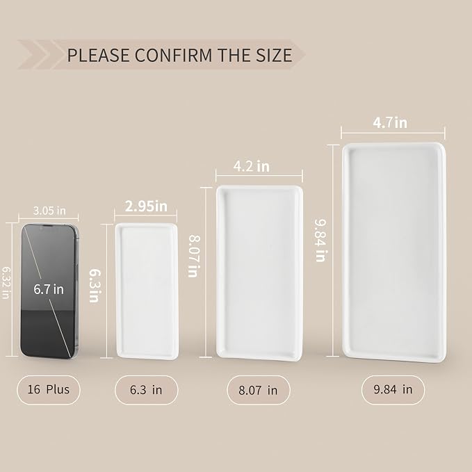 Gurygo 8" Bathroom Trays - Image 7