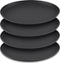 FillTouch 4 Pcs Restaurant Serving Trays PP Plastic Non Slip Rubber Lined Large by FillTouch