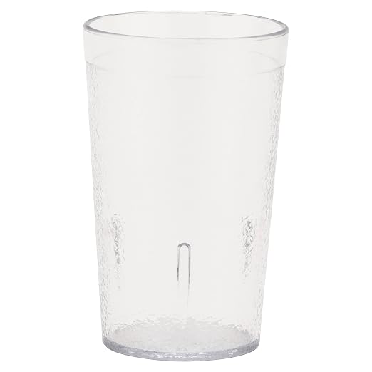 GET 5 oz Clear Plastic Tumbler | Dishwasher safe, Shatterproof, Restaurant - Image 2