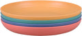 7.8 Inches Unbreakable Wheat Straw Plates by LuckyZone