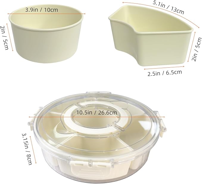 Small Divided Serving Tray - Image 7