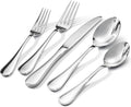 18/10 Stainless Steel Silverware Set by KINGSTONE
