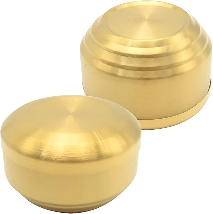 Stainless Steel Rice Bowl with Lid, - Image 2