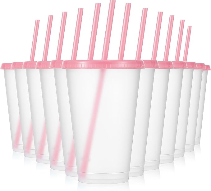Mifoci 12 Pcs Plastic Tumbler by Mifoci