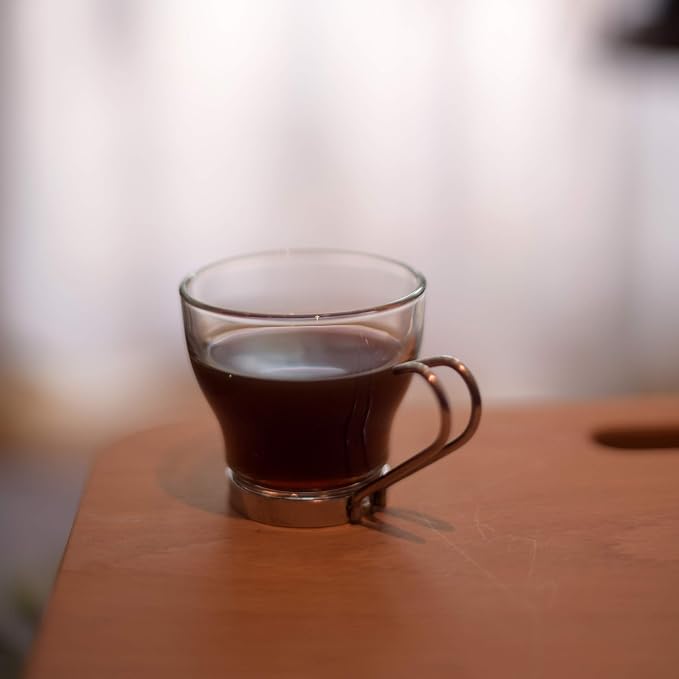 Bormioli Rocco Oslo Espresso Glass Cups 4 Set 3.75 Oz | Tempered Glass - Image 6
