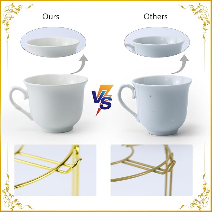 20 Pieces Porcelain Tea Set - Image 6
