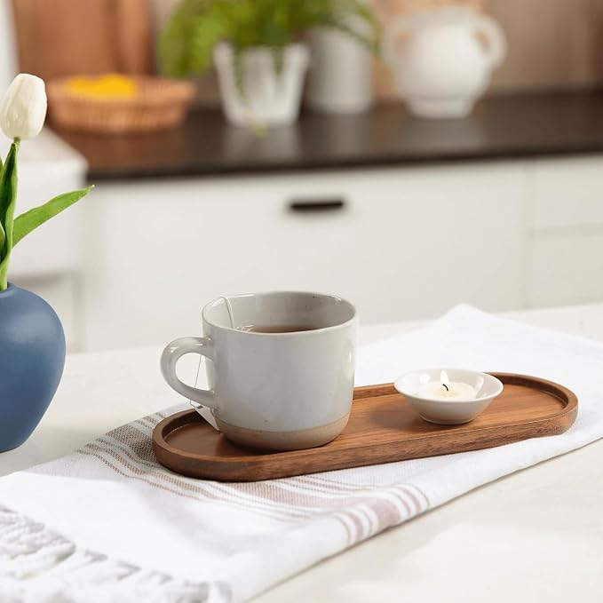 Solid Wood Serving Platters and Trays of Natural Wood - Image 4