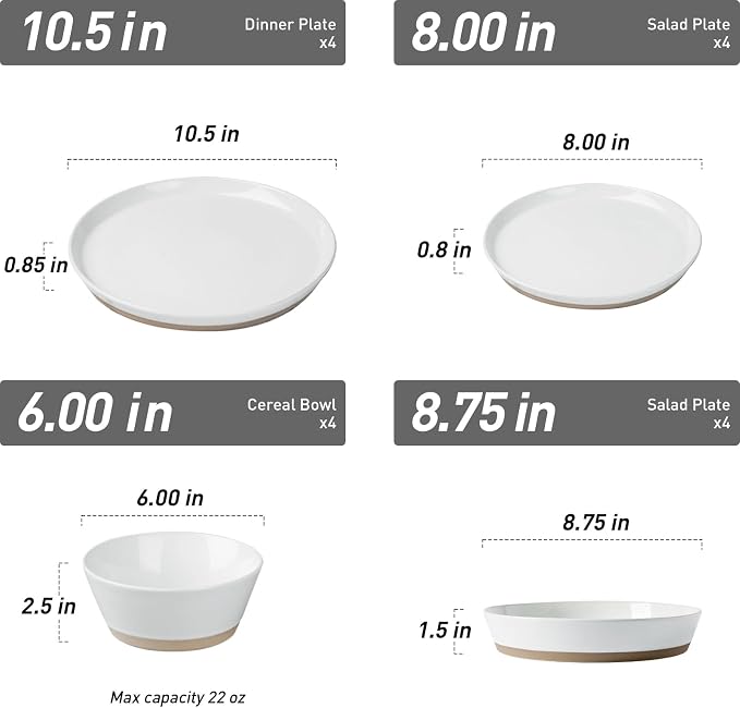 Famiware Saturn Stoneware Dinnerware Set - Image 2