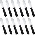12 Pcs Butter Spreader Knives Wide Blade Stainless Steel Cheese Spreader Knife by Cunno