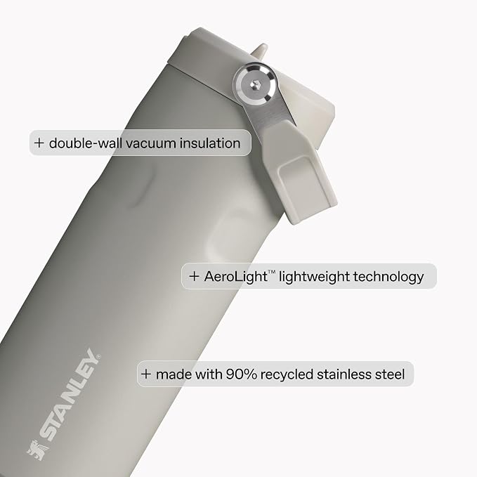 STANLEY IceFlow Flip Straw 2.0 Water Bottle 16 oz | Built-In Straw - Image 7
