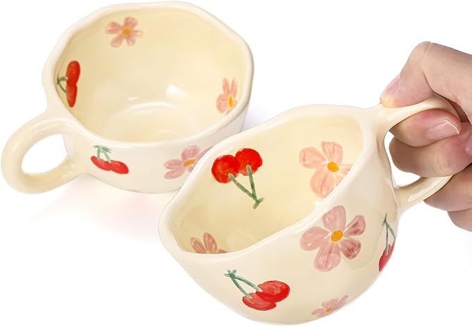 Yopay 2 Pack Ceramic Coffee Mug - Image 4