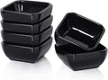 DELLING 3 Oz Porcelain Dip Bowls Set of 6, Soy Sauce Dish, Condiment Cups by Delling-HappyFoodieCreator