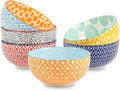 Selamica Ceramic 12 OZ Dessert Bowls Set, Ice Cream Bowls, 4.7 Inch Small Bowls by Selamica