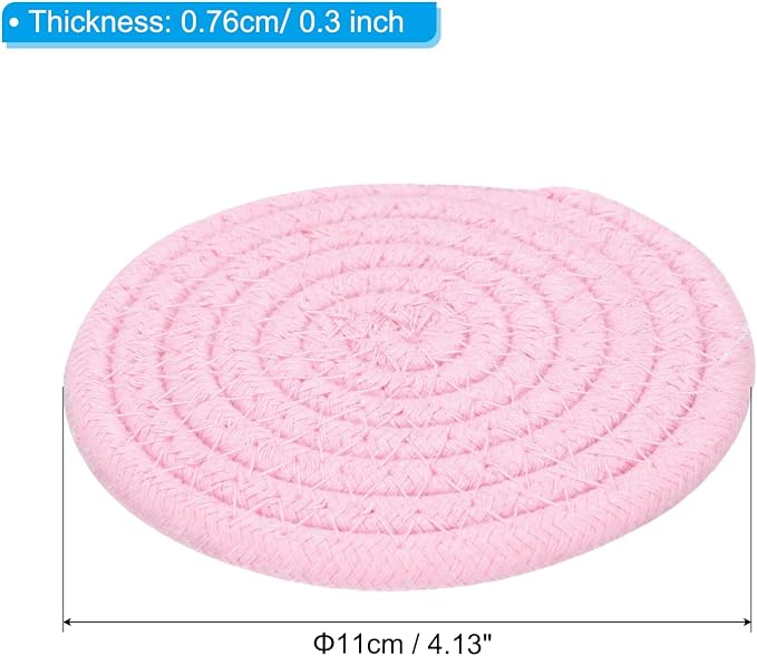 uxcell 8 Pcs Drink Coasters - Image 2