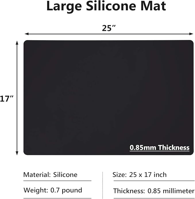 Silicone Mats for Kitchen Counter, Large Silicone Countertop Protector 25" by - Image 2