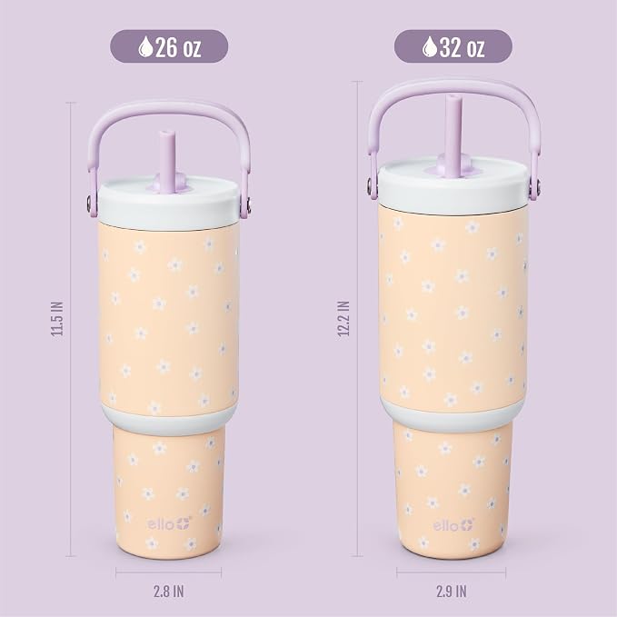 Ello Oasis Go+ 26oz Insulated Stainless Steel Tumbler - Image 7