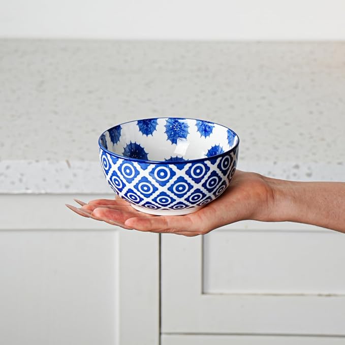 Ceramic Dessert Bowls Set - 11 Oz Small Ice Cream Bowl - Image 2