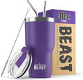 Beast 30 oz Tumbler Stainless Steel Vacuum Insulated Coffee Ice Cup Double Wall by GreensSteel