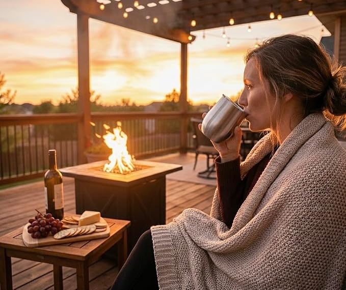 CHILLOUT LIFE 12 oz Stainless Steel Wine Tumblers 4 Pack - Image 8