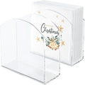 SILUT 2 Pack Clear Napkin Holder by SILUT