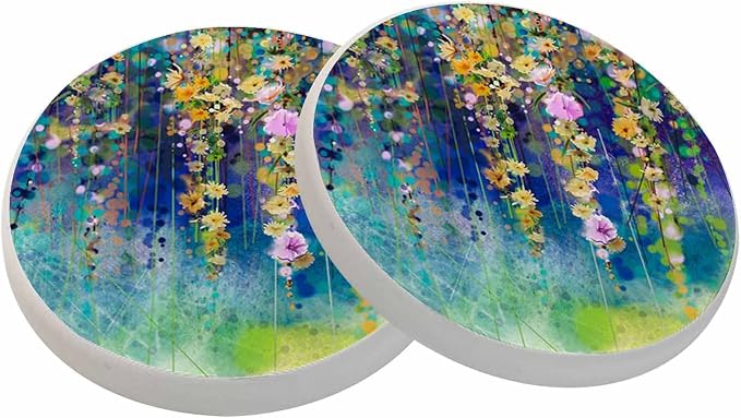 oFloral Colorful Spring Coasters by oFloral