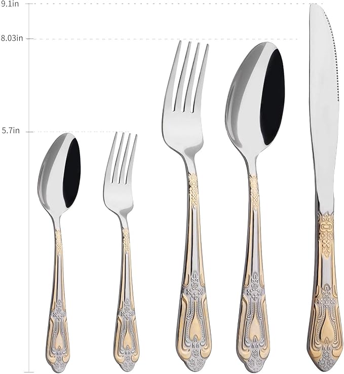 Silverware Set Limited Edition – 20 Piece Flatware Set – Cutlery Set - Image 7
