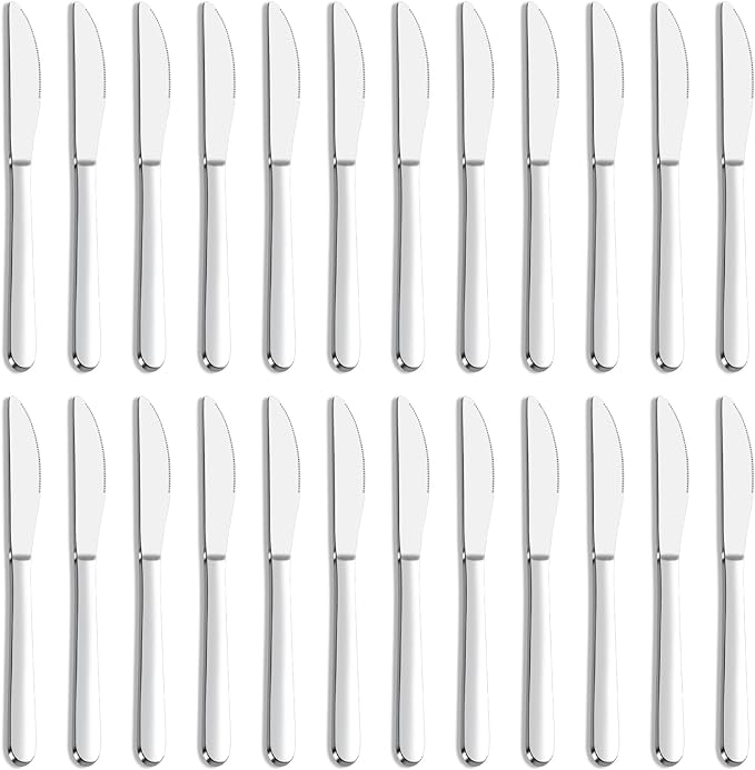 24 Pieces Knives Set by Gymdin