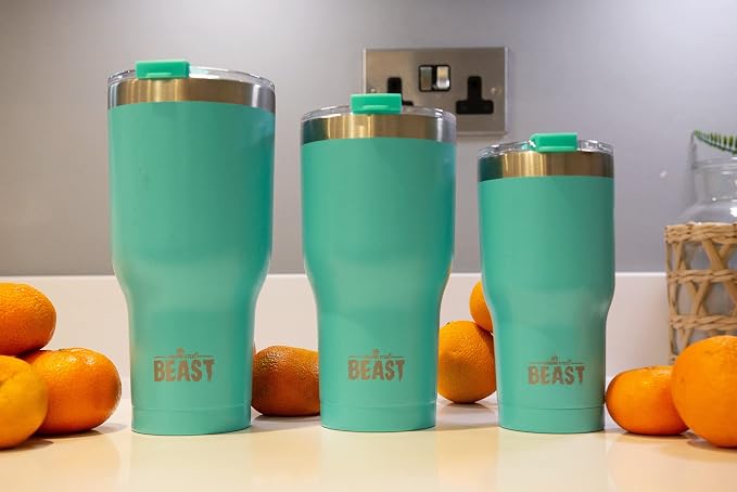 Beast 40 oz Tumbler Stainless Steel Vacuum Insulated Coffee Ice Cup Double Wall - Image 4