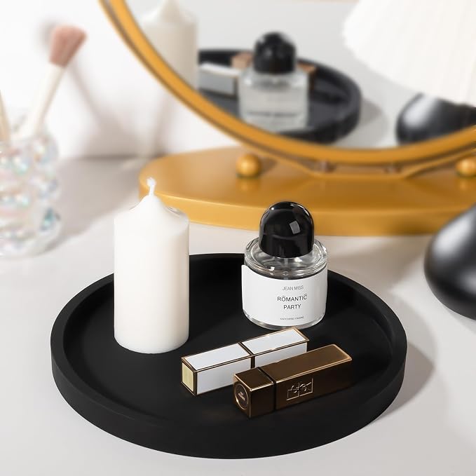 Silicone Bathroom Tray Coffee Table Decor Perfume Organizer, Scratch-Resistant - Image 3