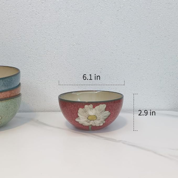 Ceramic Bowls For Kitchen, 28oz - Image 2