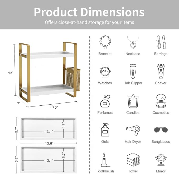 Bathroom Counter Organizer - Image 2